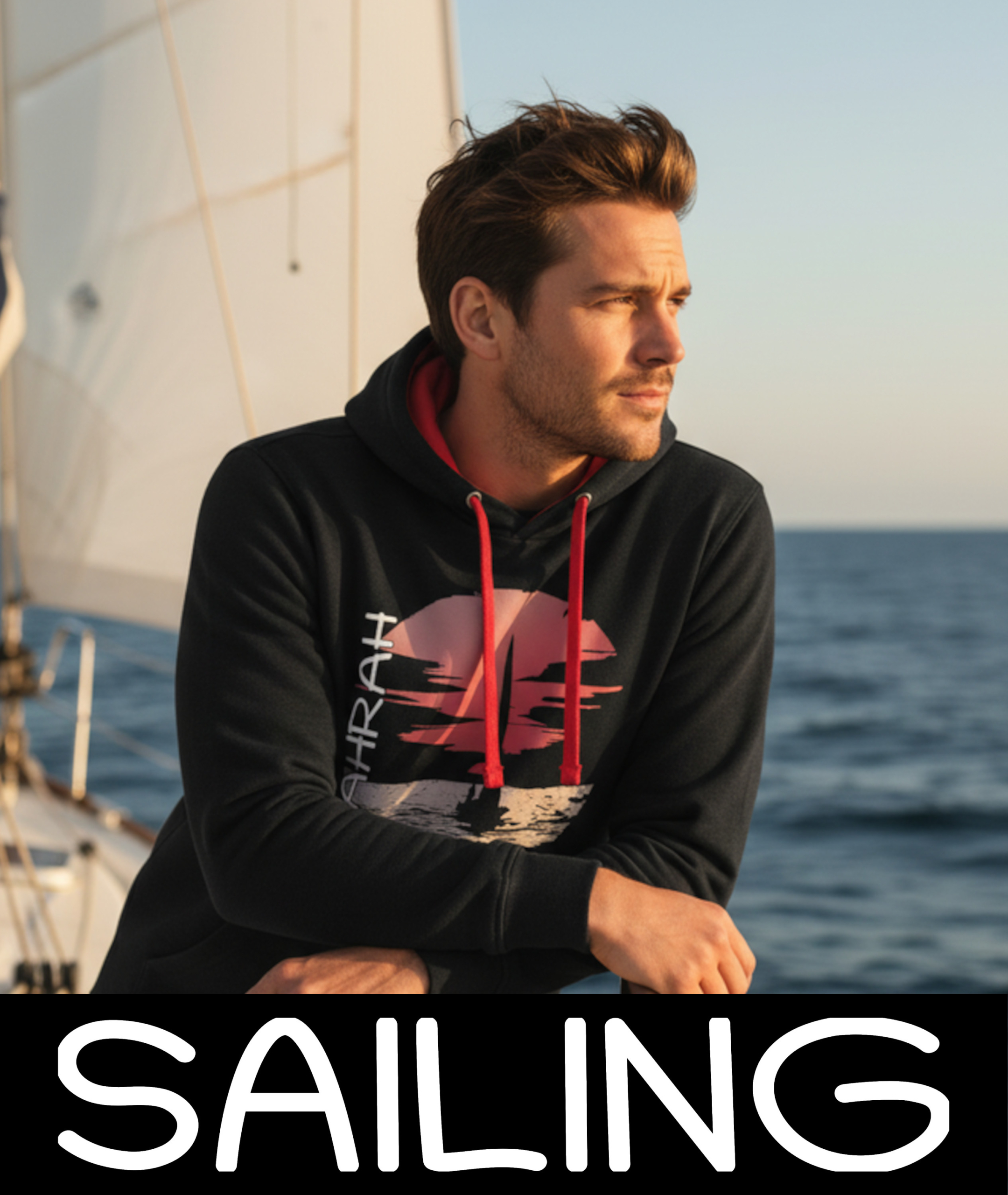 Creative sailing hoodies and T-shirts with a unique style by Dahrah
